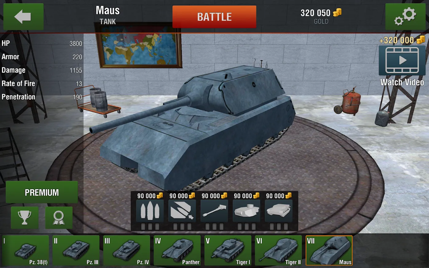 Tanks:Hard Armor 2 [мод: много денег] Screenshot 1