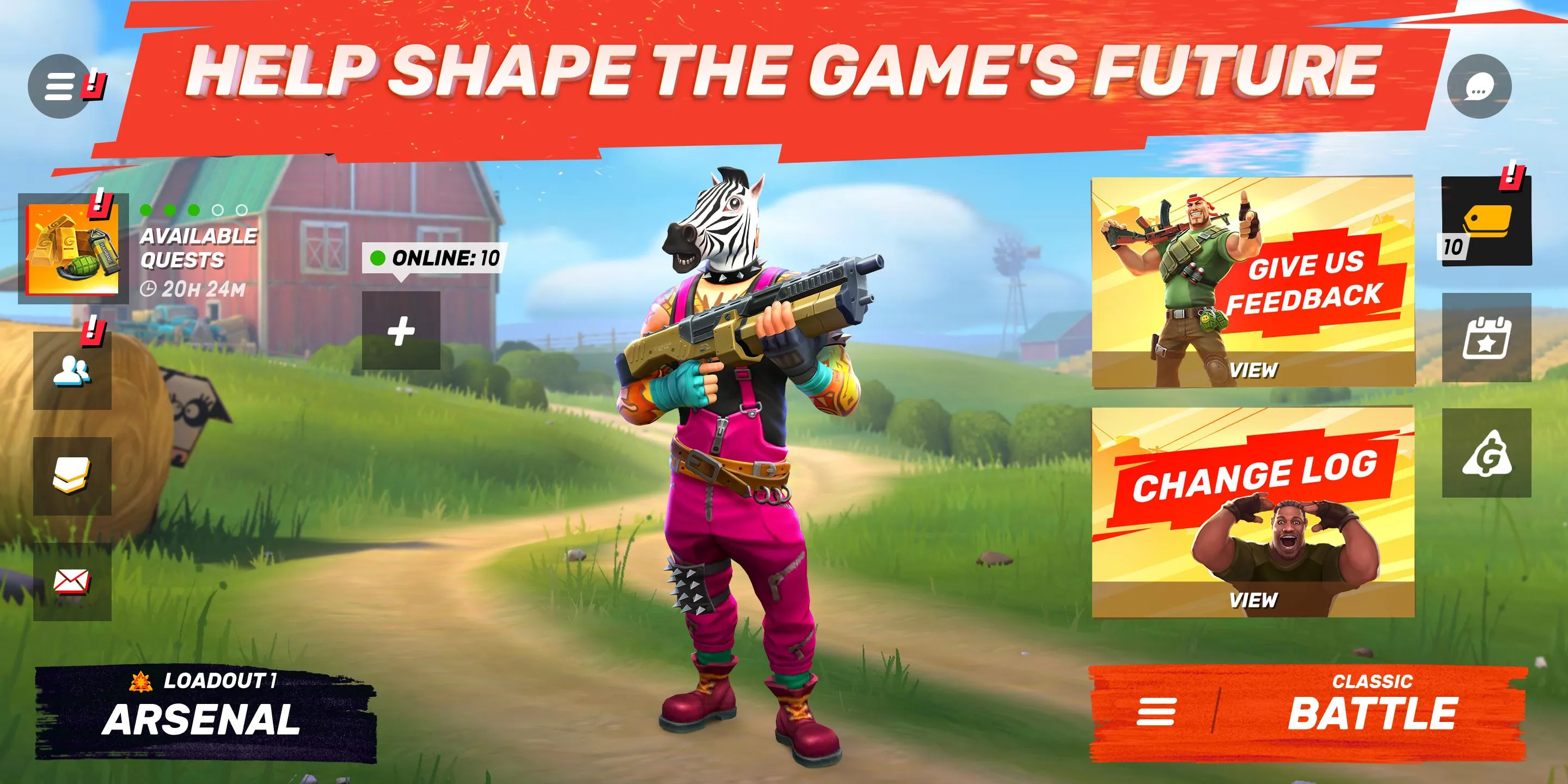 Guns of Boom PTS v30.1.84 APK Мод (Бесконечные боеприпасы) Screenshot 2 Guns of Boom PTS v30.1.84 APK Мод (Бесконечные боеприпасы) Screenshot 2
