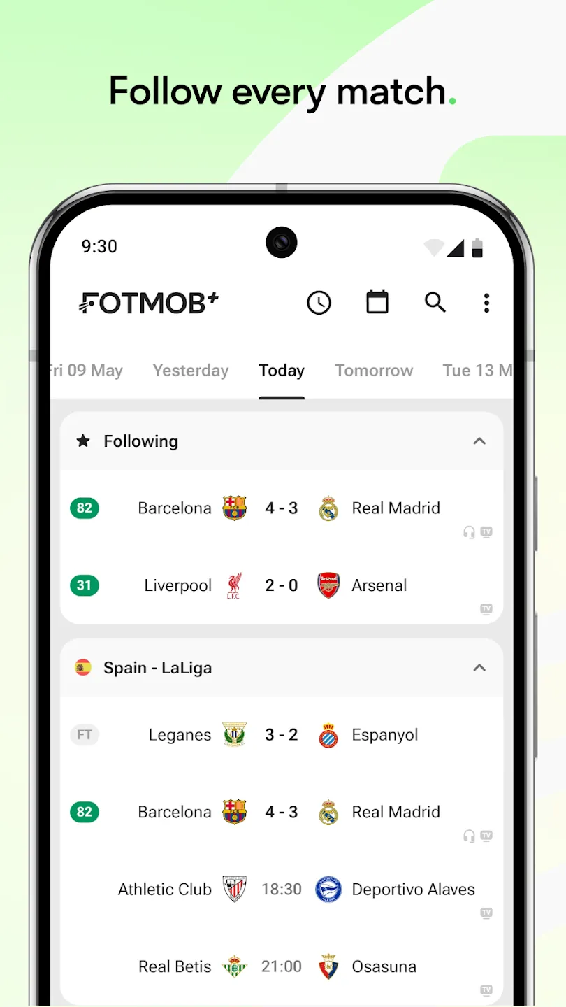 FotMob Pro v231.16617.20260506.rc APK Мод (Всё открыто, Premium) Screenshot 1