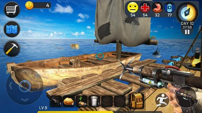 Спасение в открытом море v2.0.9 APK Мод (Много монет) Screenshot 1