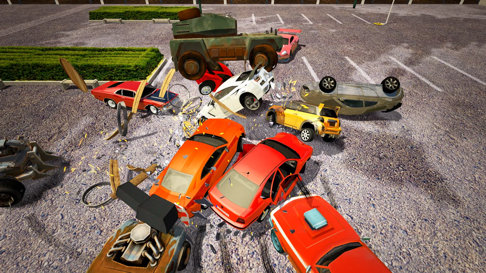 Derby Demolition Simulator Pro [мод: много денег] Screenshot 4