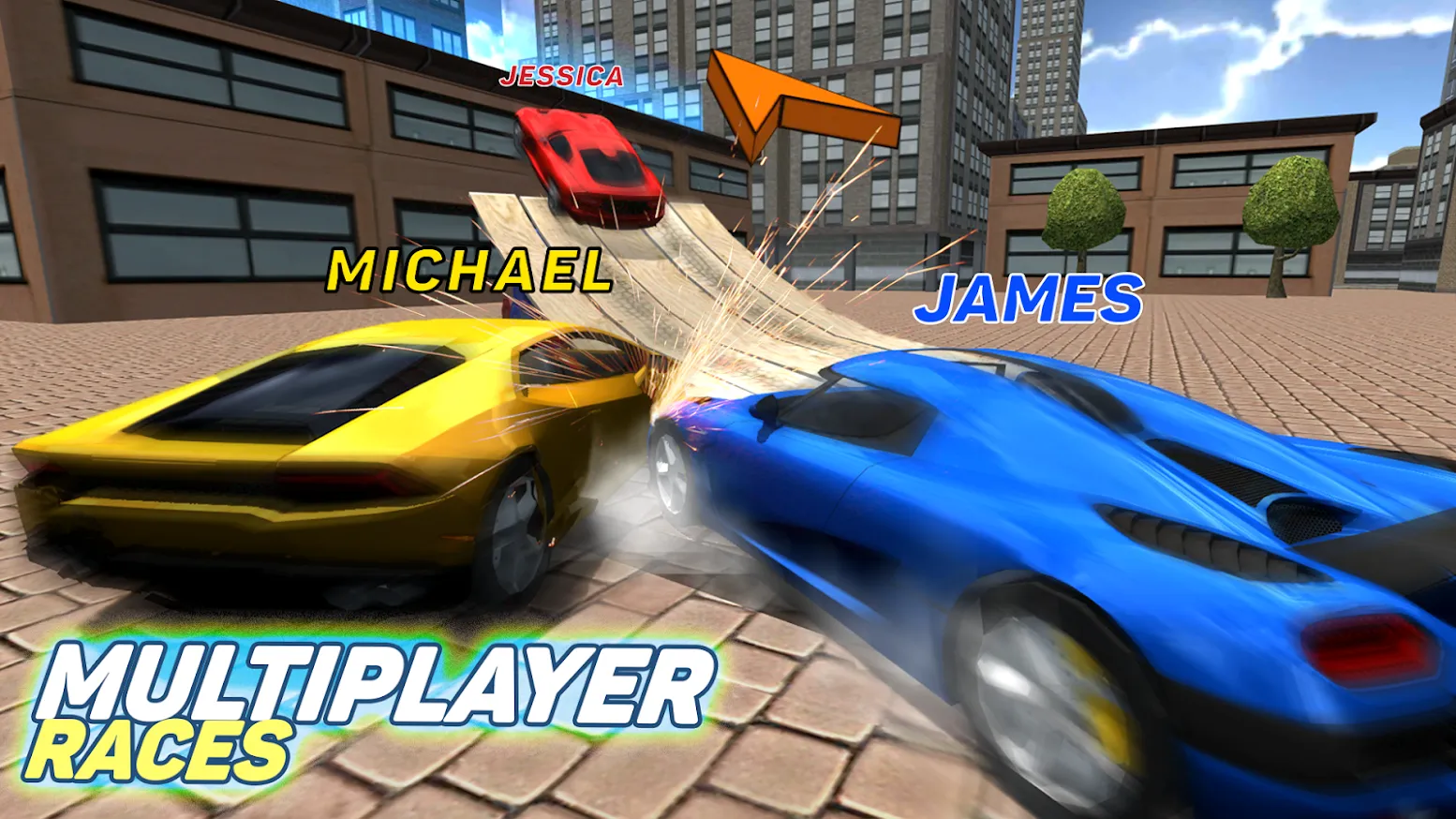 Multiplayer Driving Simulator [мод: бесплатные покупки] Screenshot 1