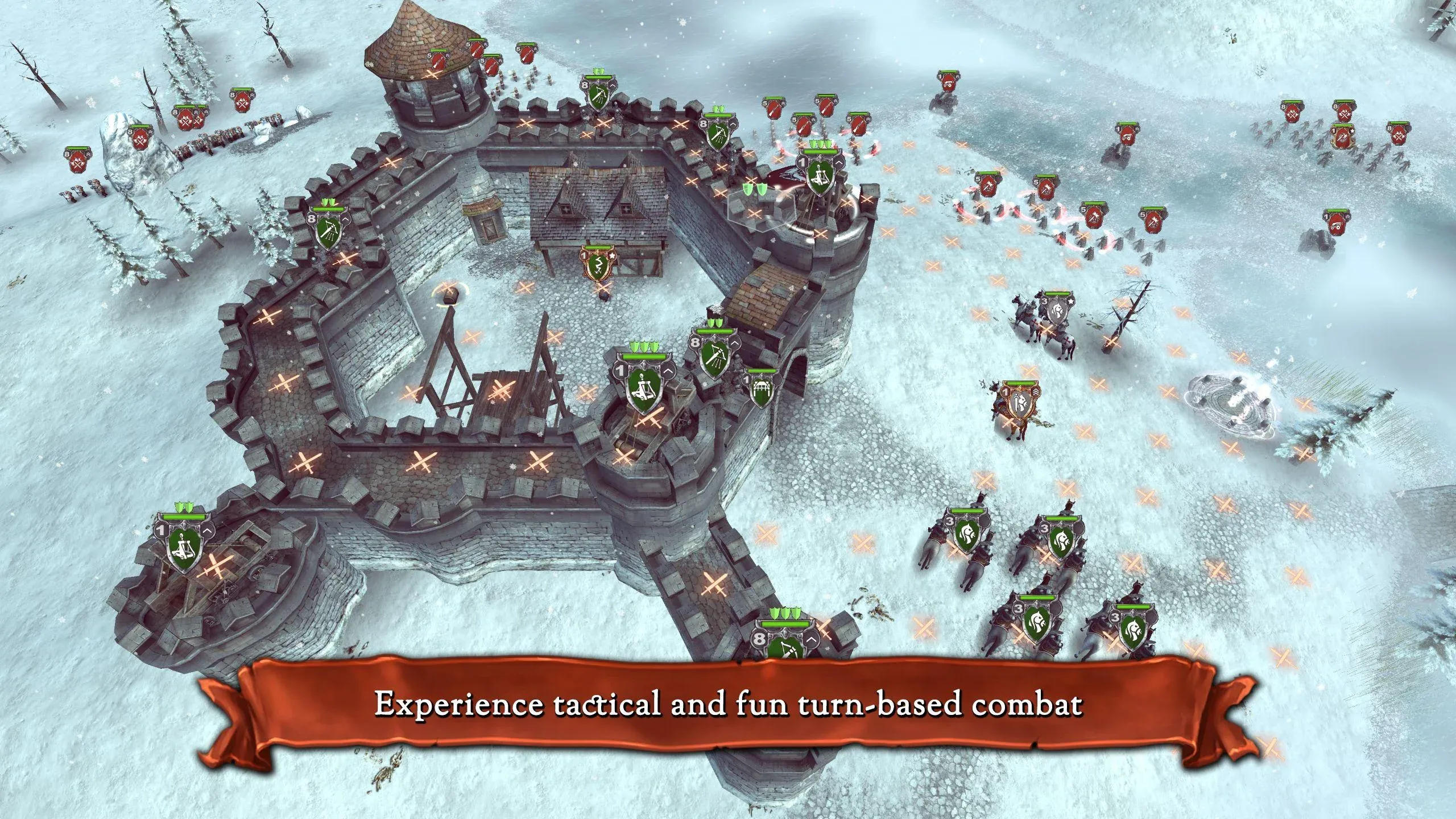 Hex Commander: Fantasy Heroes v5.3 APK Мод (Много денег) Screenshot 3