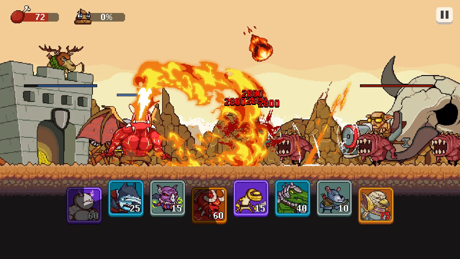 Monsters War: Epic TD Strategy [мод: много денег] Screenshot 2