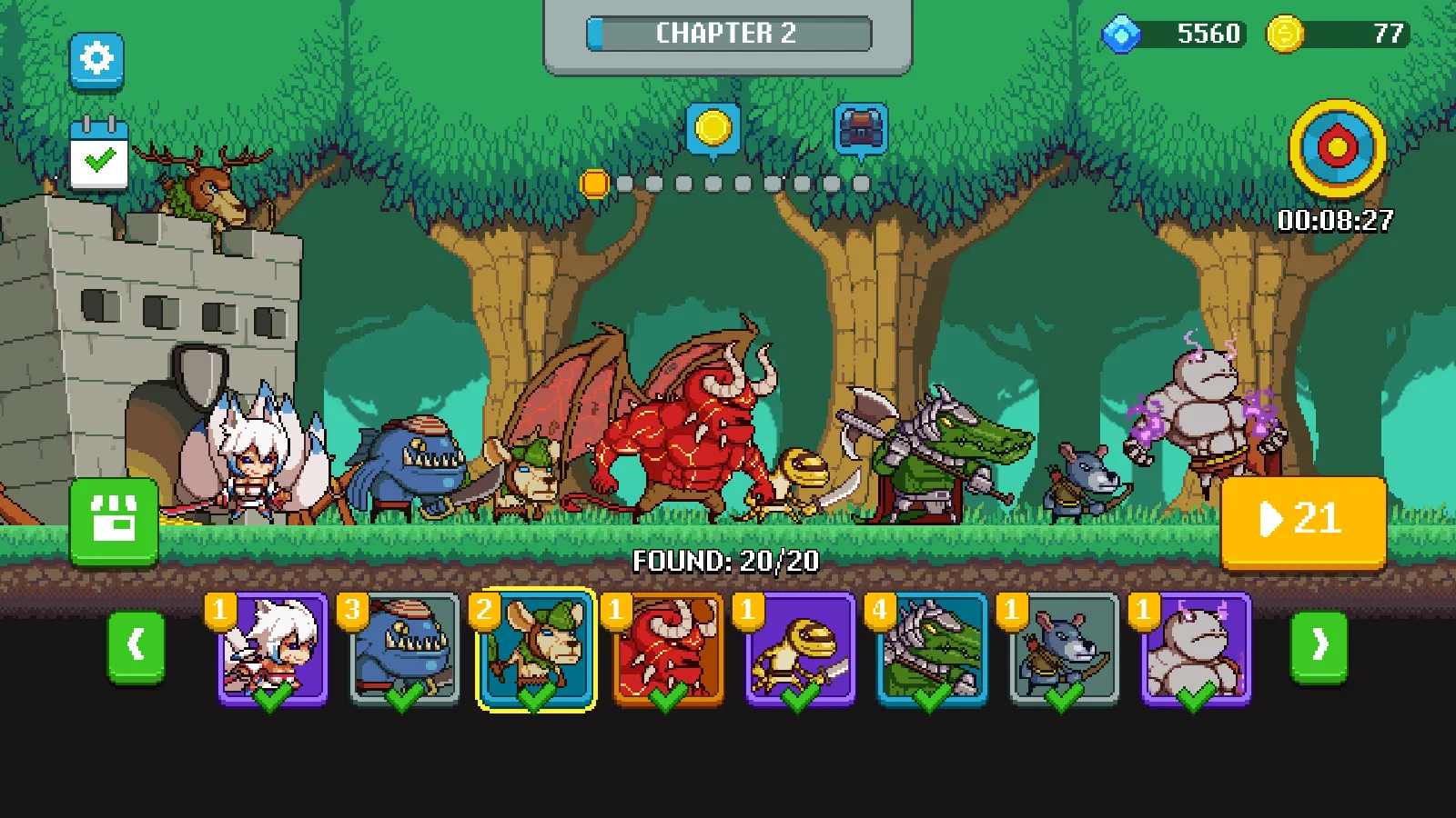 Monsters War: Epic TD Strategy [мод: много денег] Screenshot 5
