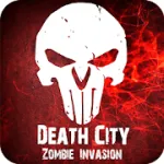 Скачать Death City: Zombie Invasion [мод: много денег] на Андроид