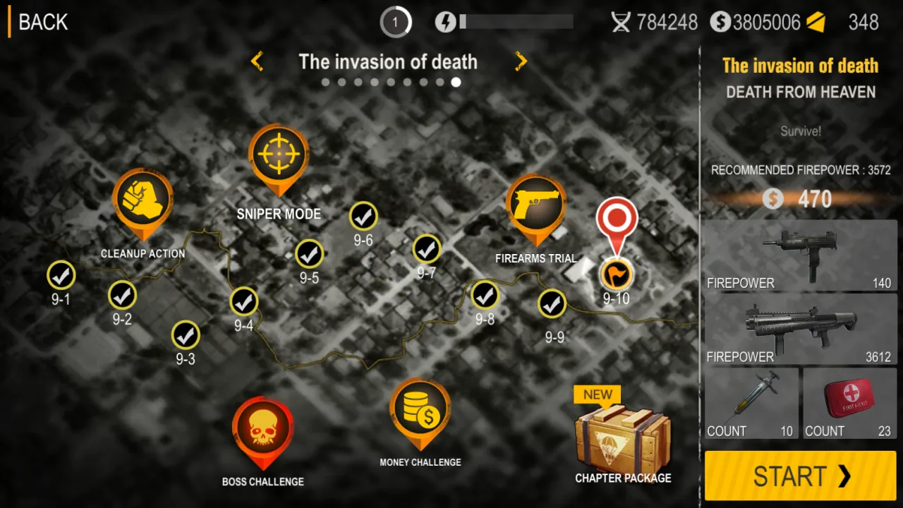 Death City: Zombie Invasion [мод: много денег] Screenshot 5