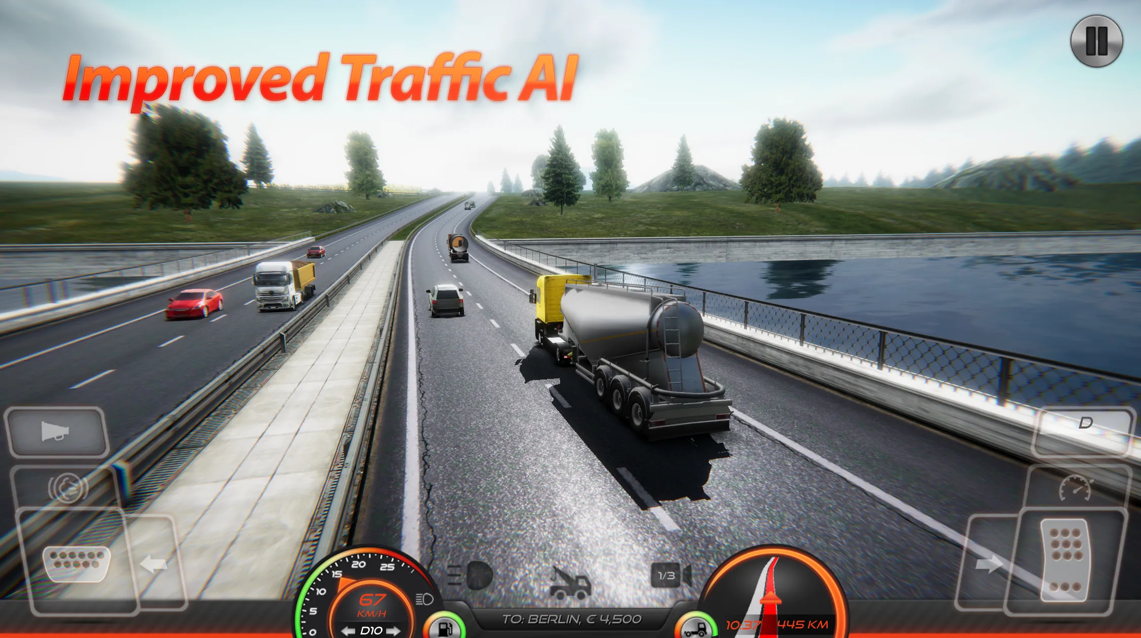 Симулятор грузовика: Европа 2 v0.64 APK Мод (Много денег) Screenshot 2 Симулятор грузовика: Европа 2 v0.64 APK Мод (Много денег) Screenshot 2