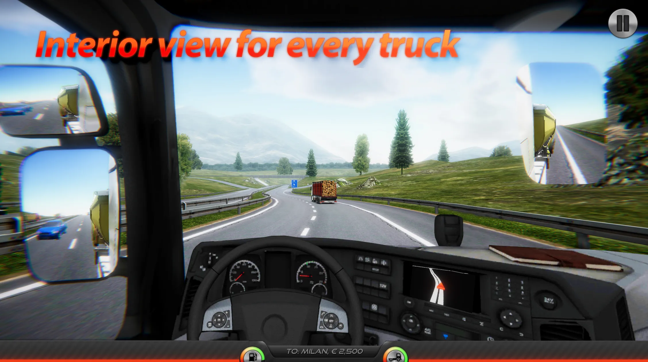Симулятор грузовика: Европа 2 v0.64 APK Мод (Много денег) Screenshot 5