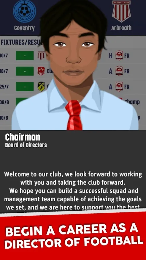 Club Soccer Director 2022 – Футбольный менеджмент [мод: много денег] Screenshot 2