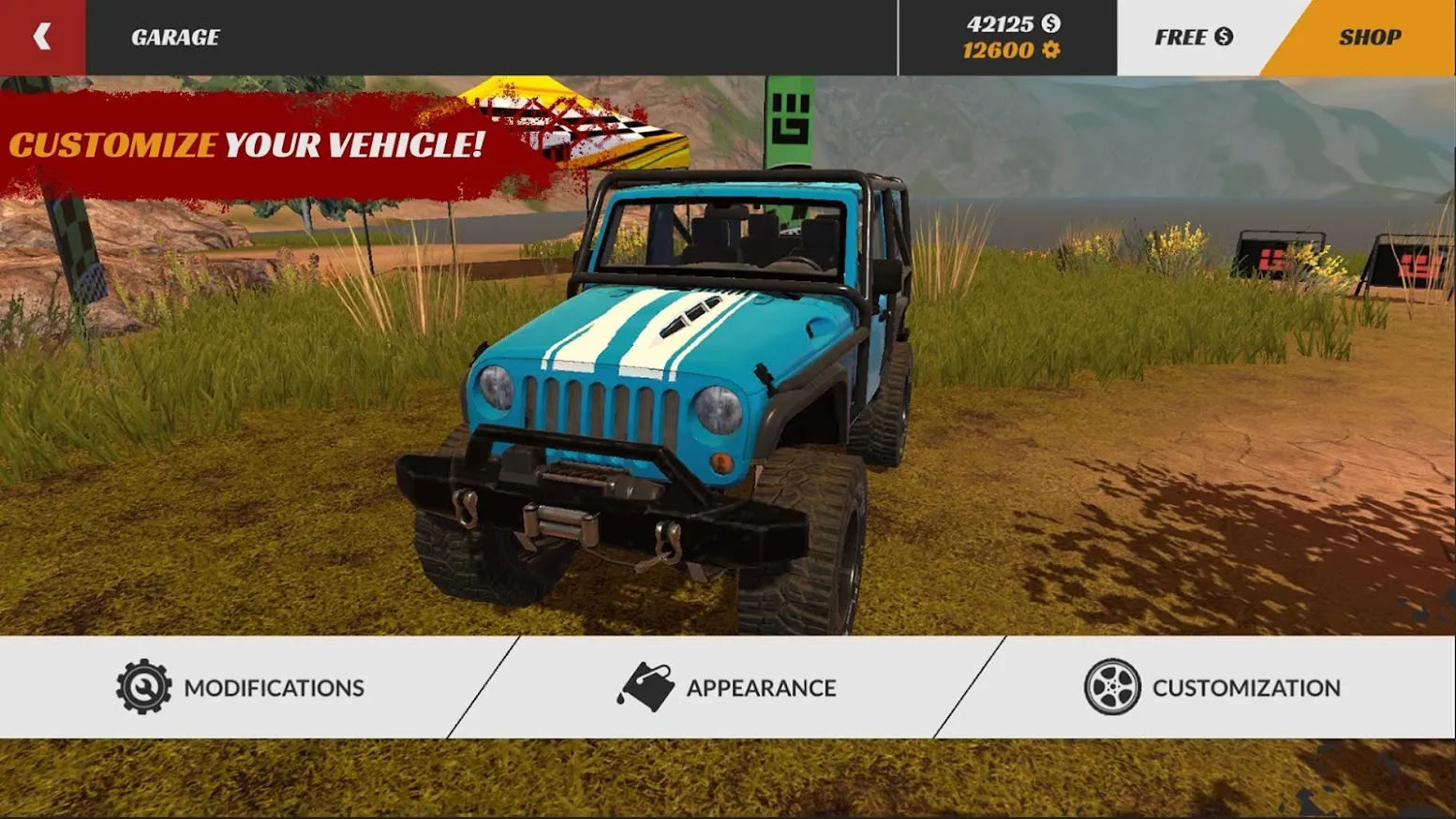 Offroad PRO – Clash of 4x4s [мод: много денег + встроенный кэш] Screenshot 1