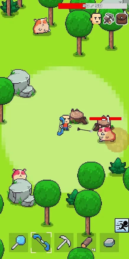 Whatcraft пиксельные игры без интернета [мод: бесплатные покупки] Screenshot 2