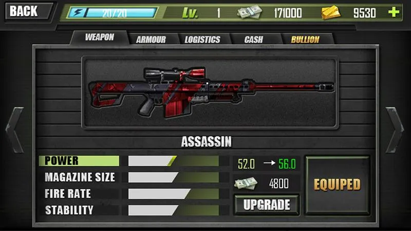 Современный снайпер - Sniper [мод: много денег] Screenshot 5