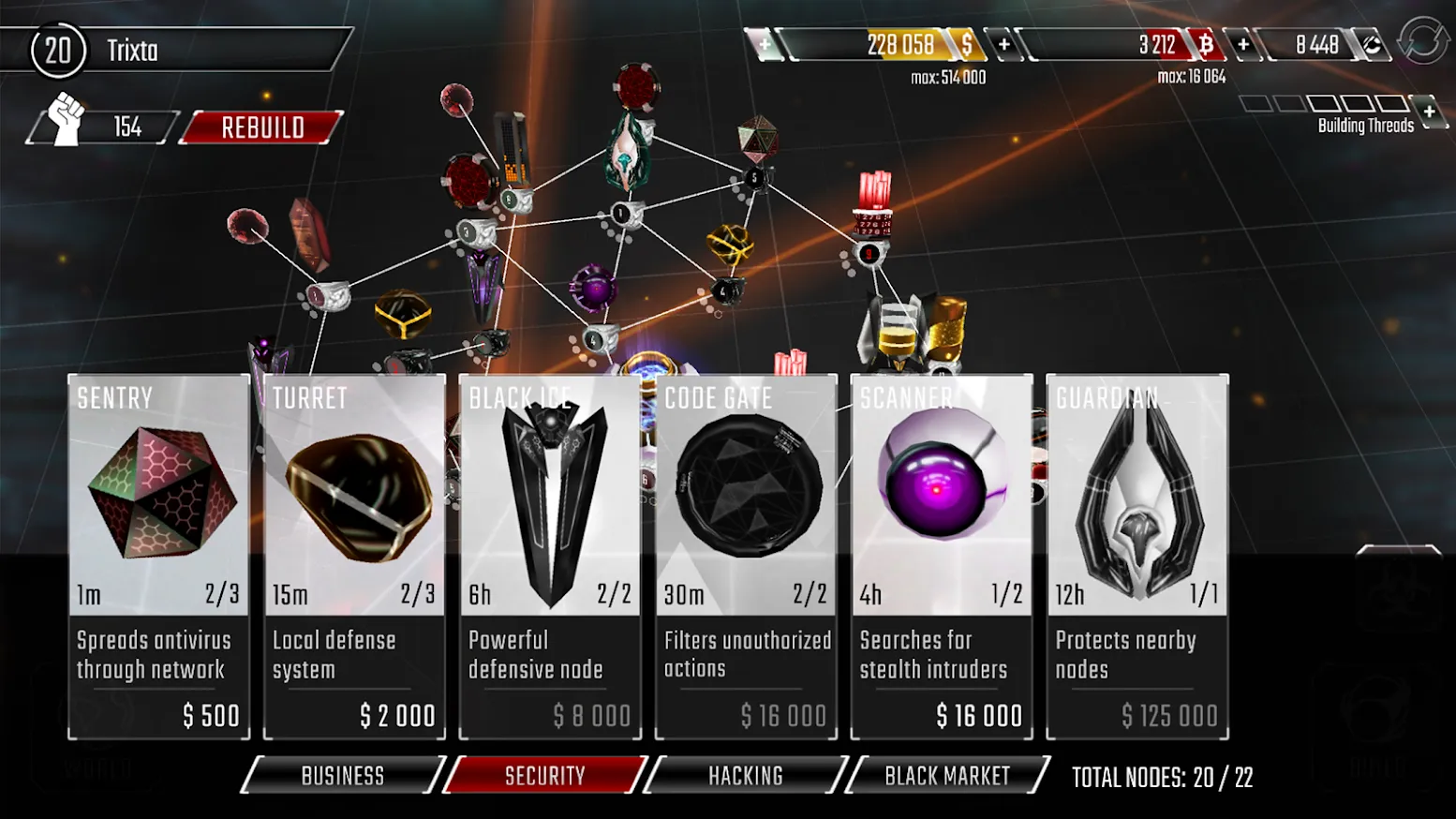 Hackers [мод: много денег] Screenshot 2