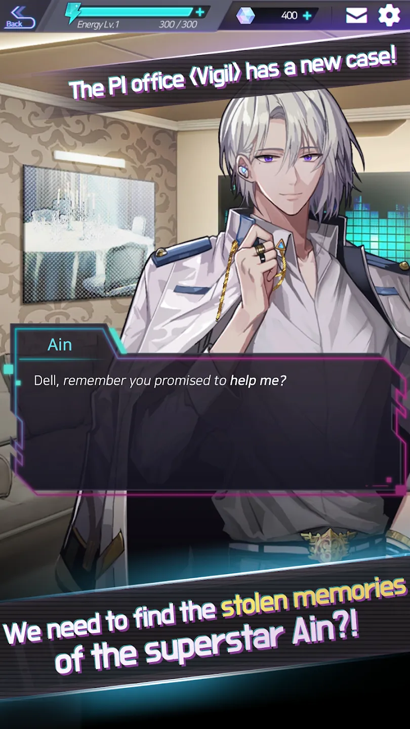 Mayday Memory: CHOICE SF Otome v1.15.1 APK Мод (Всё открыто) Screenshot 2