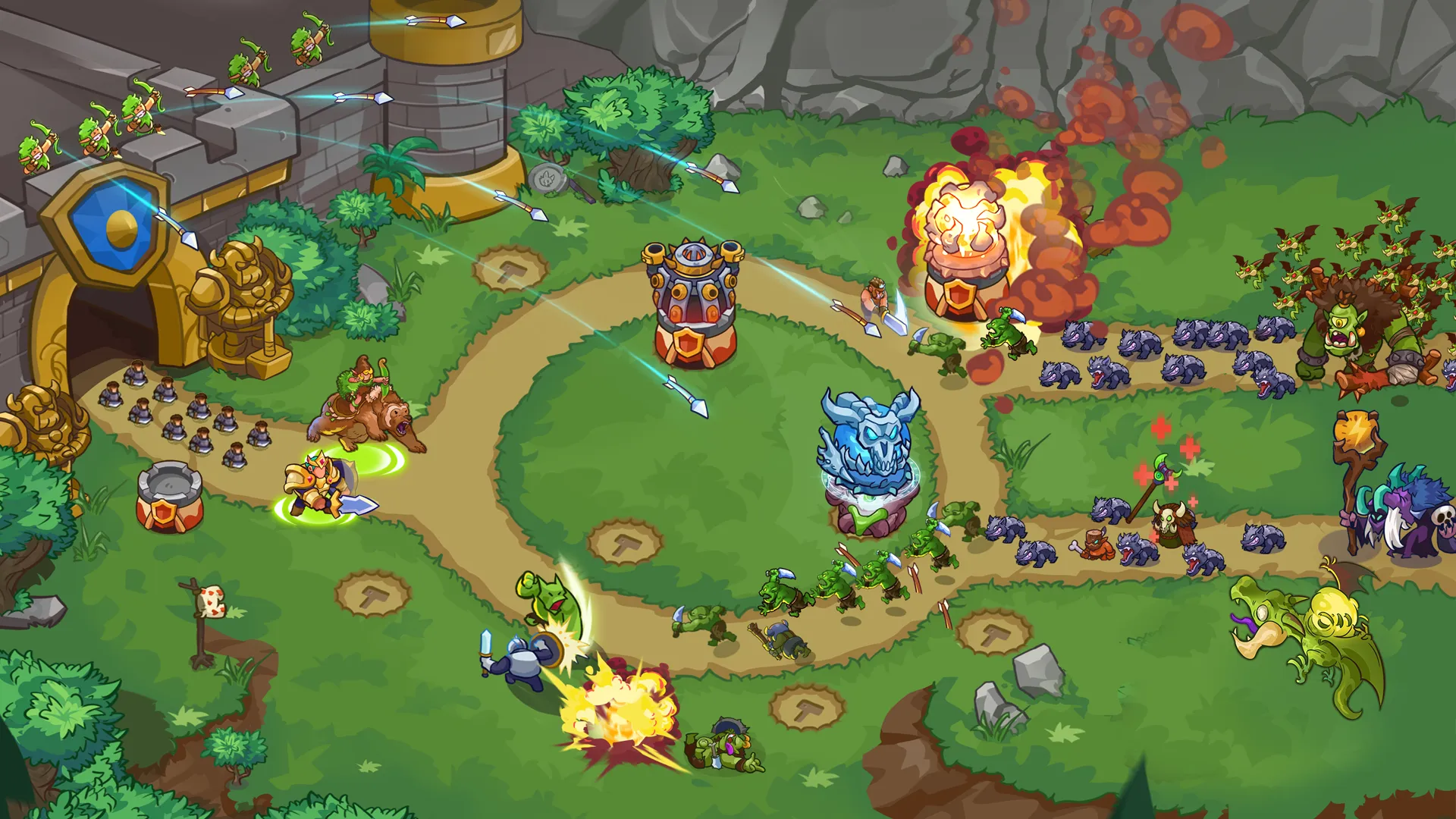 King of Defense 2 v2.0.601 APK Мод (Меню, Много денег, Всё открыто) Screenshot 1 King of Defense 2 v2.0.601 APK Мод (Меню, Много денег, Всё открыто) Screenshot 1