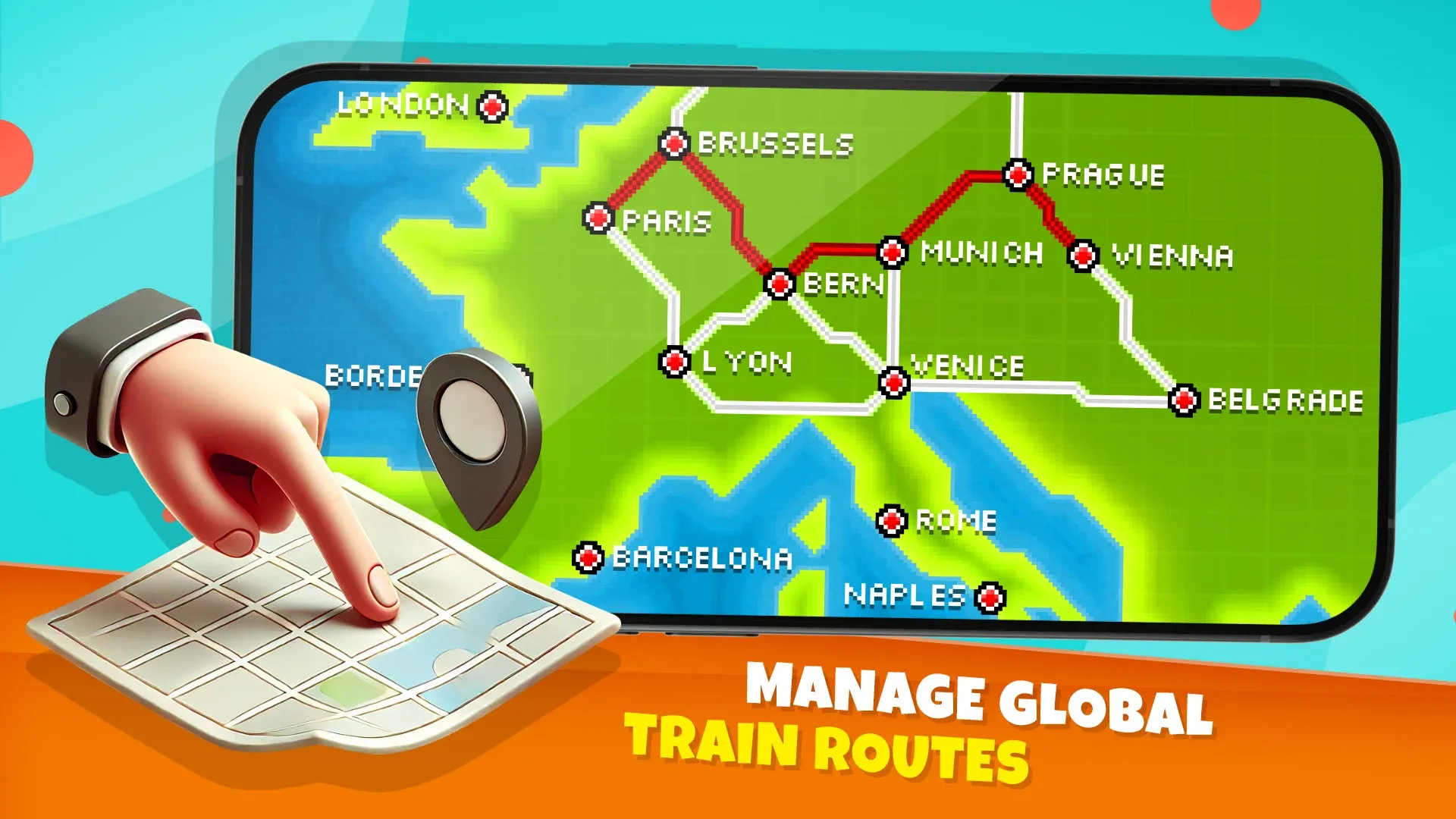 Pocket Trains: Railroad Tycoon v1.10.1 APK Мод (Много денег) Screenshot 2 Pocket Trains: Railroad Tycoon v1.10.1 APK Мод (Много денег) Screenshot 2