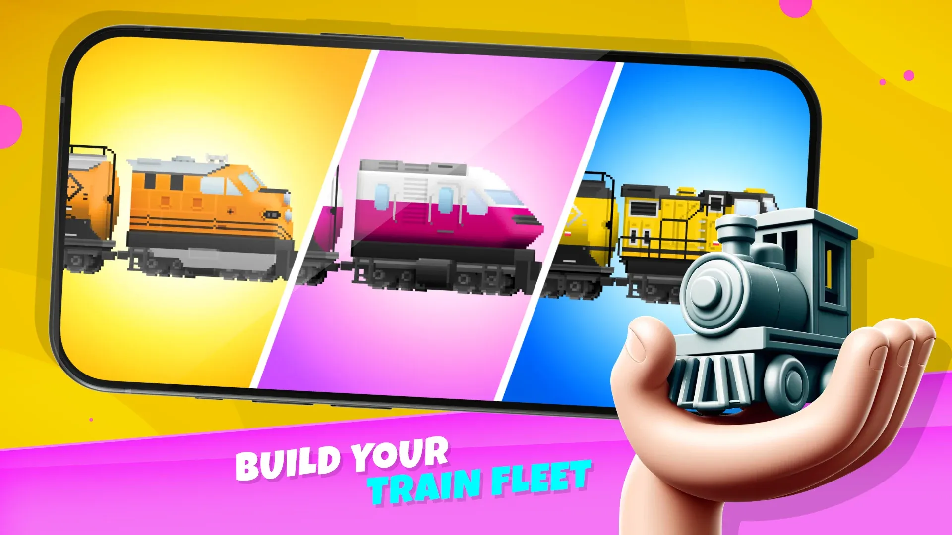 Pocket Trains: Railroad Tycoon v1.10.1 APK Мод (Много денег) Screenshot 3 Pocket Trains: Railroad Tycoon v1.10.1 APK Мод (Много денег) Screenshot 3