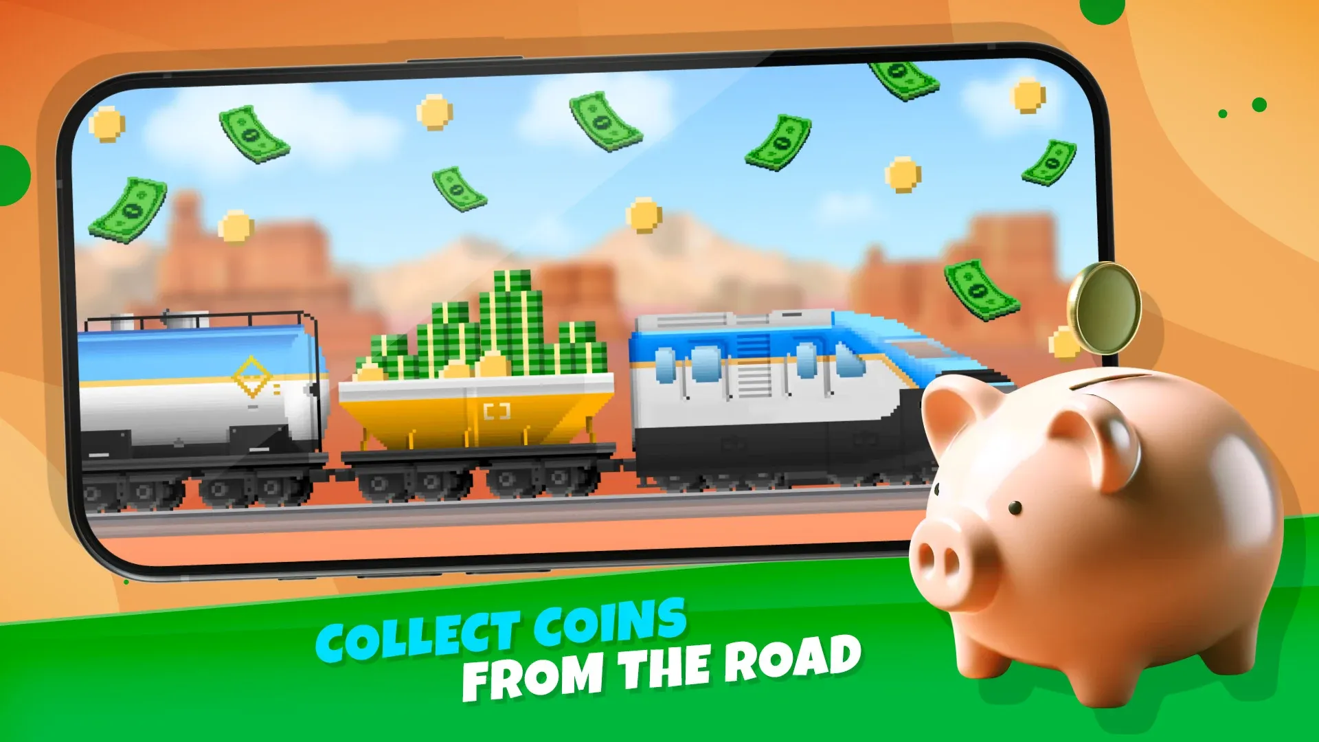 Pocket Trains: Railroad Tycoon v1.10.1 APK Мод (Много денег) Screenshot 5