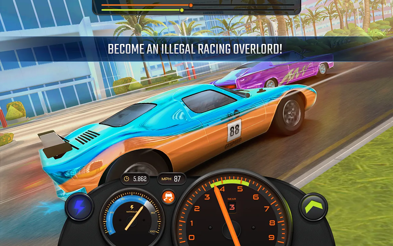 Racing Classics PRO: Drag Race v1.09.9 APK Мод (Много денег) Screenshot 5