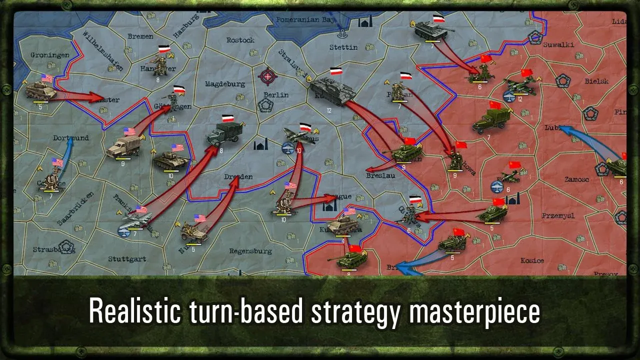 Стратегия и Тактика: ВОВ v1.2.35 APK Мод (Без рекламы) Screenshot 1