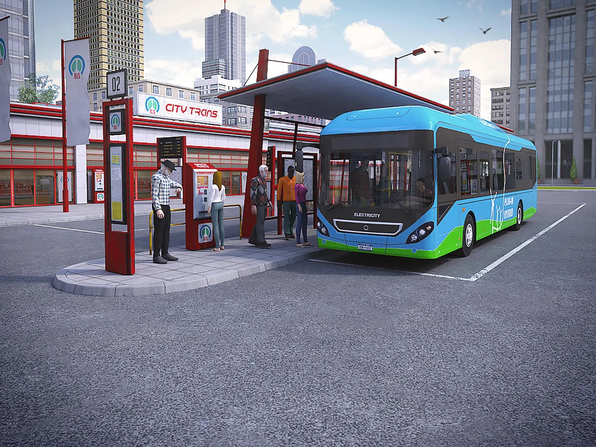 Bus Simulator PRO 2 v1.9.1 APK Мод (Много денег) Screenshot 5