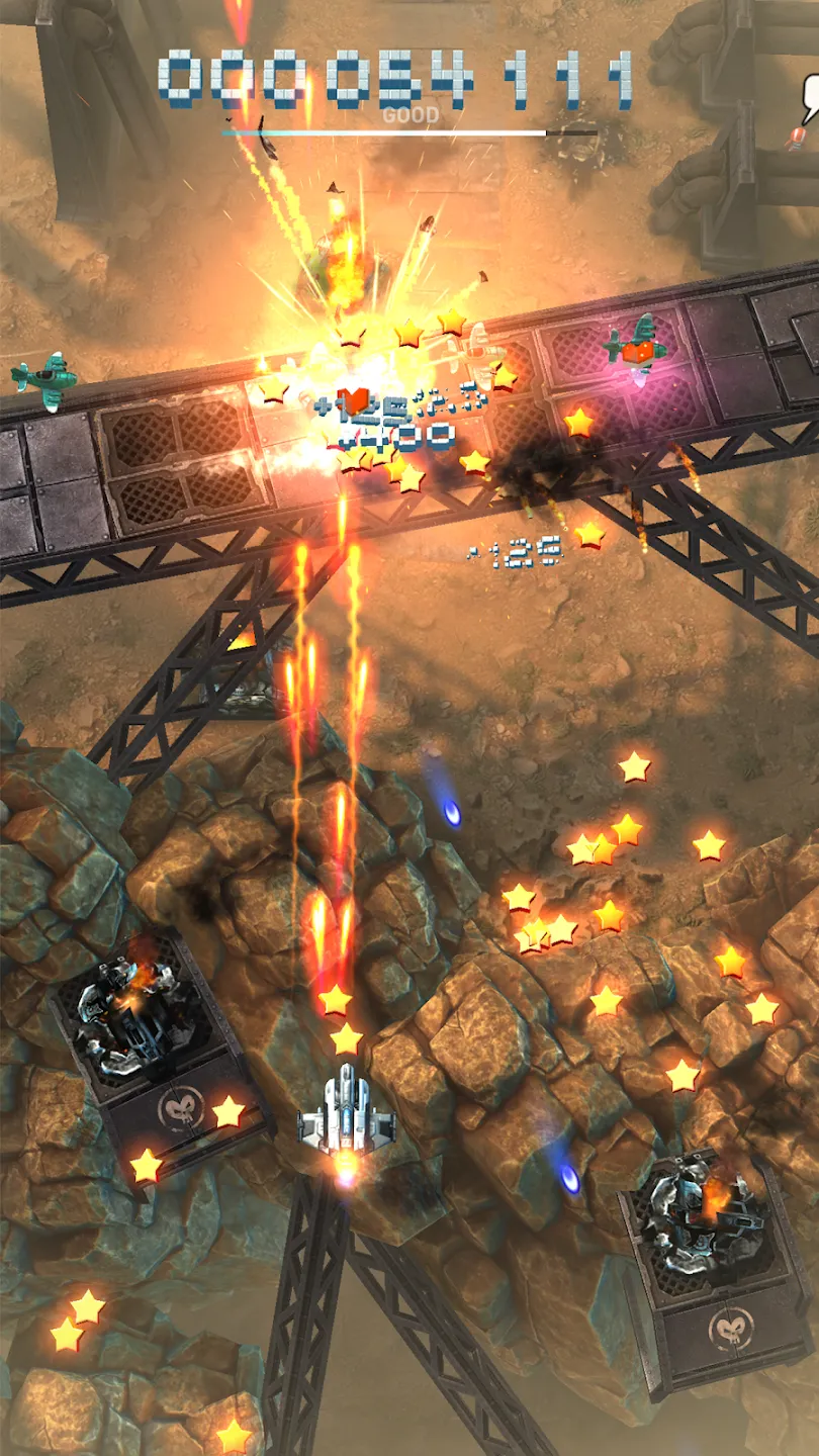 Sky Force Reloaded v2.06 APK Мод (Много денег) Screenshot 3 Sky Force Reloaded v2.06 APK Мод (Много денег) Screenshot 3
