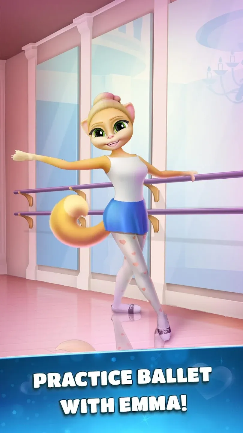 Говорящая Кошка Эмма Балерина v1.7.2 APK Screenshot 1 Говорящая Кошка Эмма Балерина v1.7.2 APK Screenshot 1