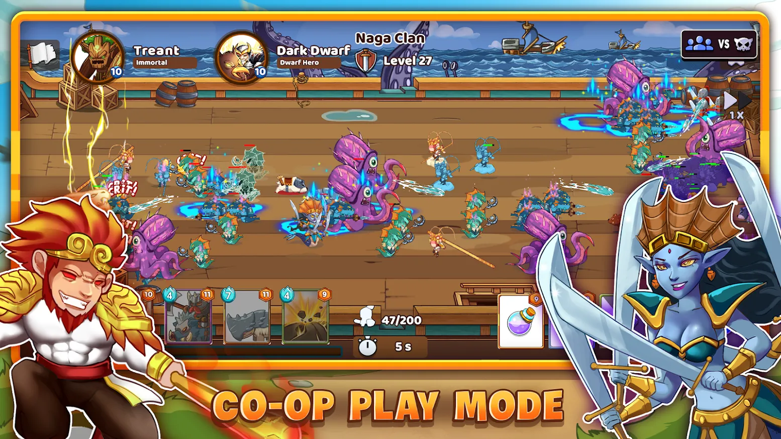 Mega War – Clash of Legions [мод: меню] Screenshot 4