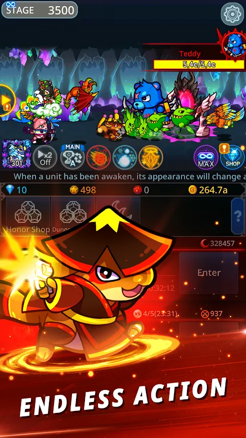 Catch Idle – Epic Clicker RPG [мод: много денег] Screenshot 1