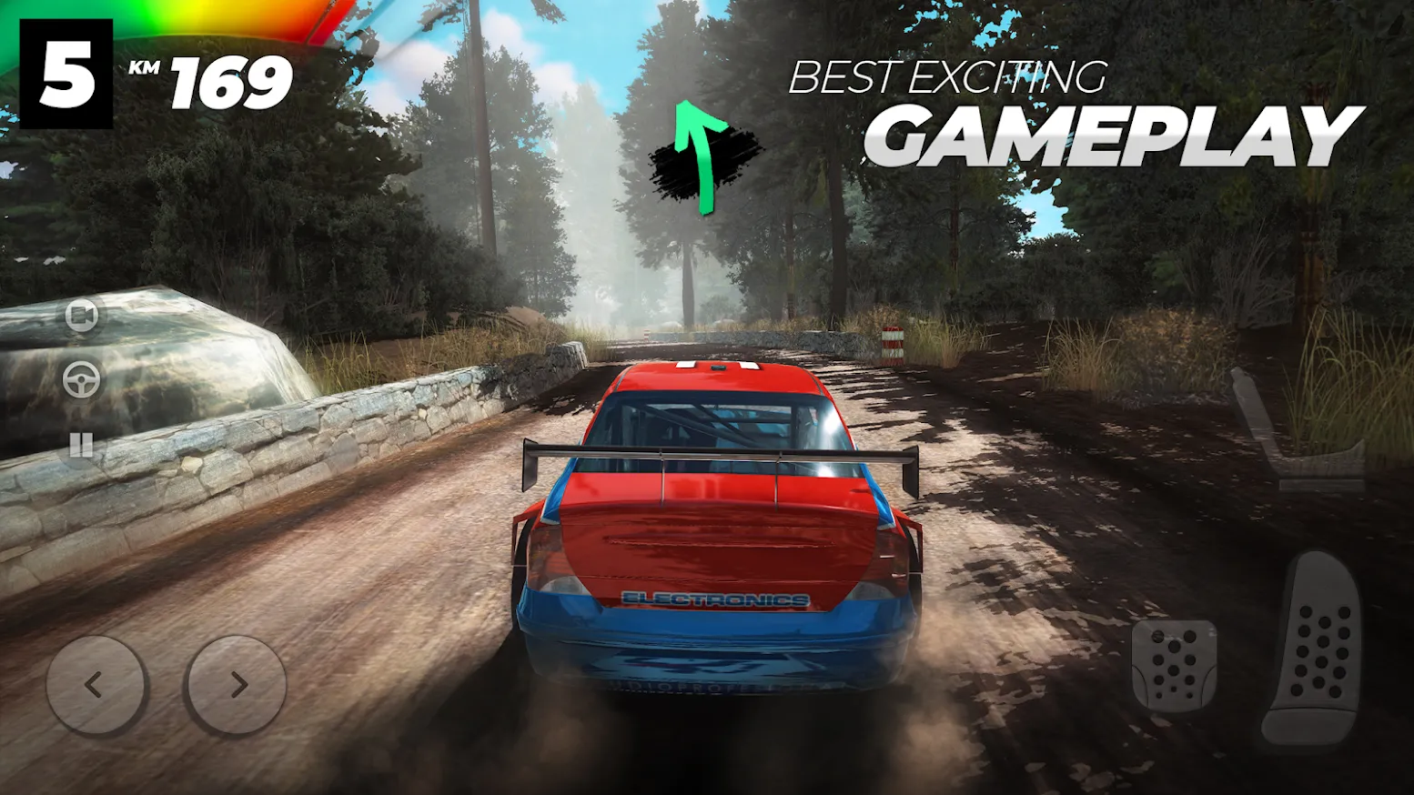 Real Rally: Drift & Rally Race [мод: бесплатные покупки] Screenshot 1
