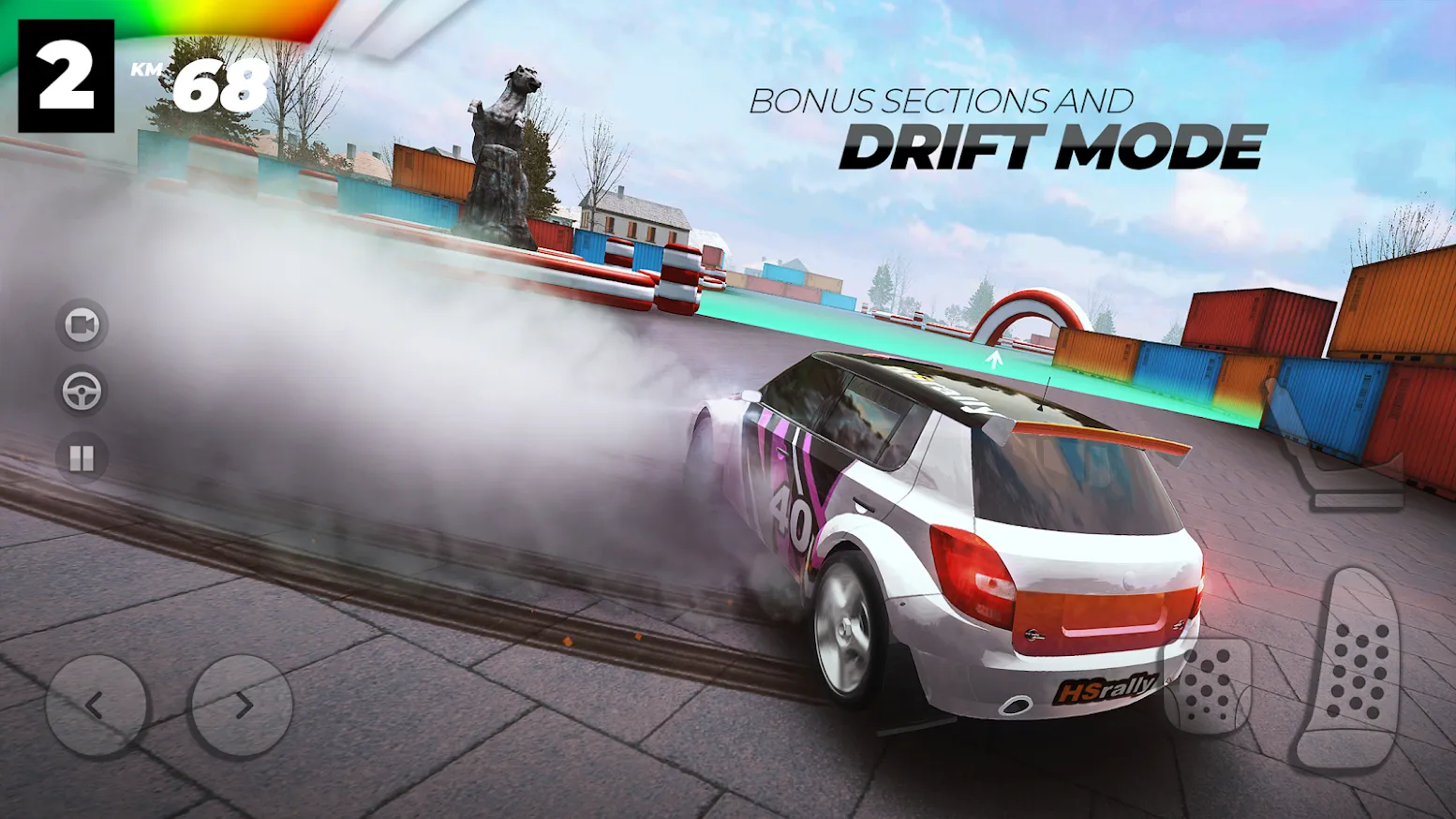 Real Rally: Drift & Rally Race [мод: бесплатные покупки] Screenshot 5