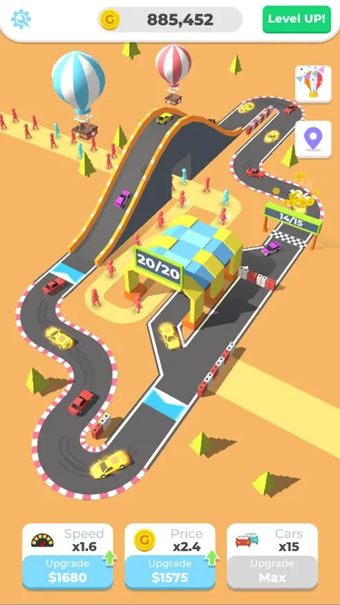 Idle Racing Tycoon-Car Games [мод: бесплатные награды] Screenshot 4