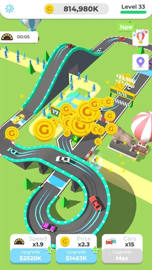 Idle Racing Tycoon-Car Games [мод: бесплатные награды] Screenshot 5