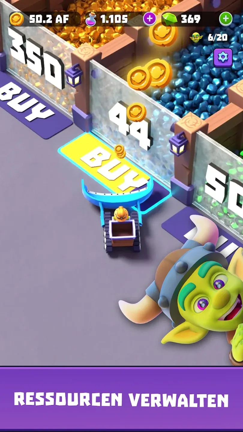 Gold & Goblins v1.47.0 APK Мод (Много денег) Screenshot 1