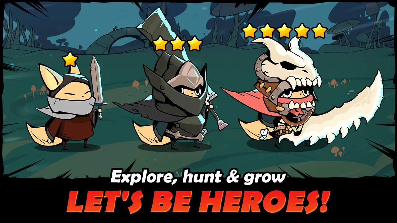 Idle Hero Battle – Dungeon Master [мод: много денег] Screenshot 1