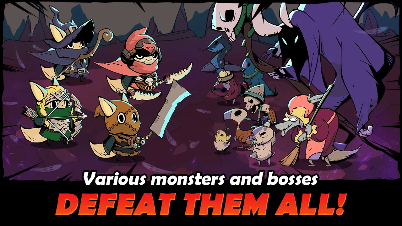 Idle Hero Battle – Dungeon Master [мод: много денег] Screenshot 2