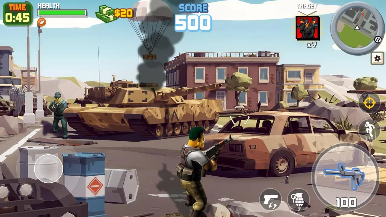 Gangster City Simulator: Superhero Fighting Game [мод: много денег] Screenshot 1