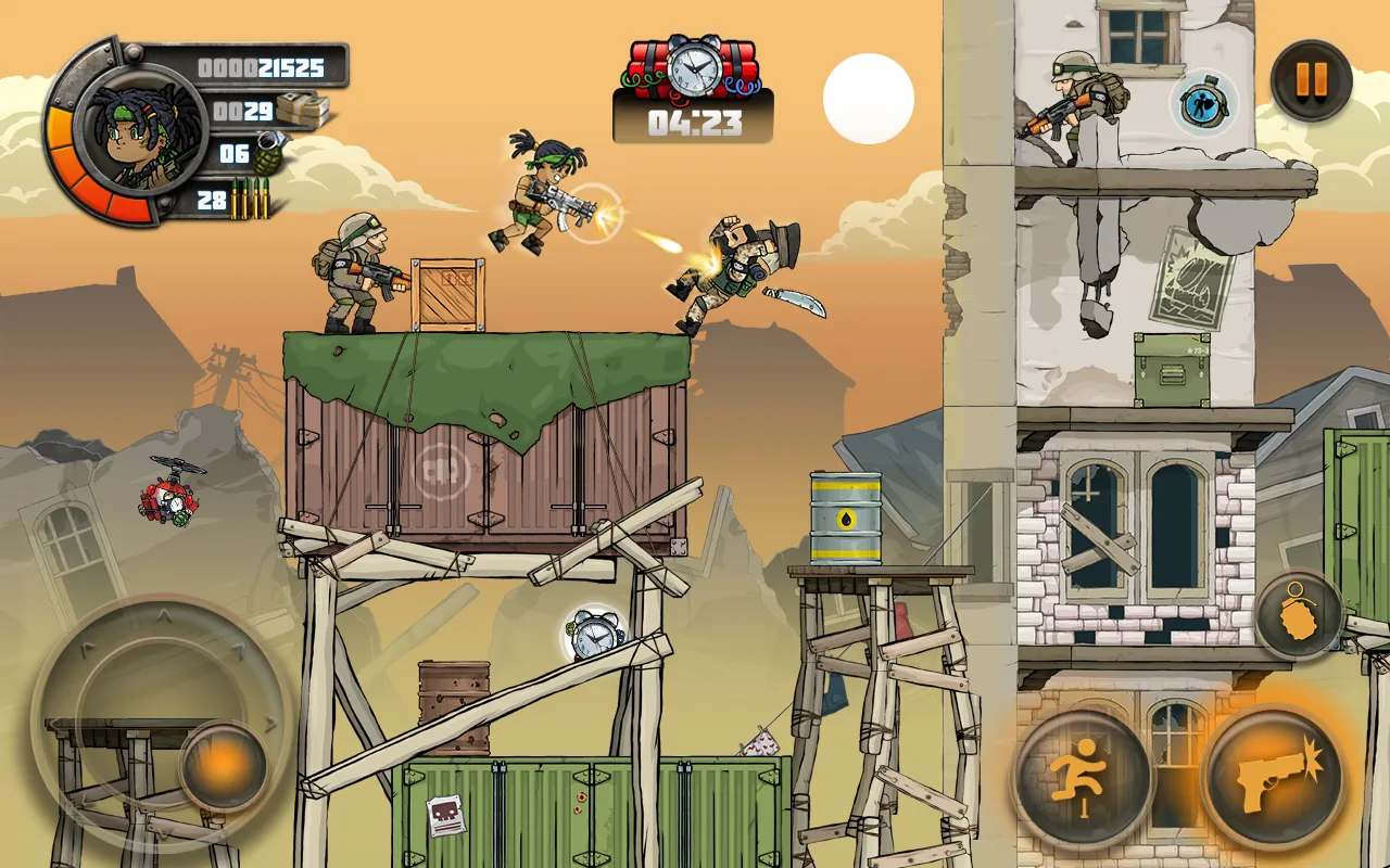 Metal Soldiers 3 [мод: много денег] Screenshot 1