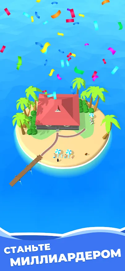 Idle Island Inc [мод: бесплатные покупки] Screenshot 3