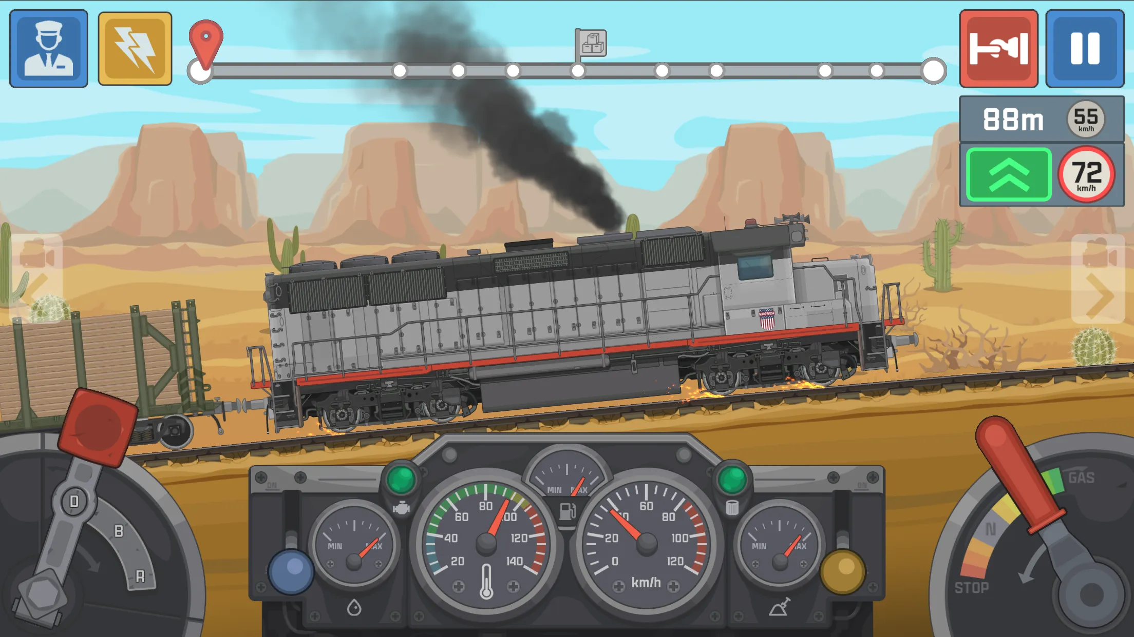 Train Simulator v0.7.4 APK Мод (Много денег) Screenshot 1 Train Simulator v0.7.4 APK Мод (Много денег) Screenshot 1
