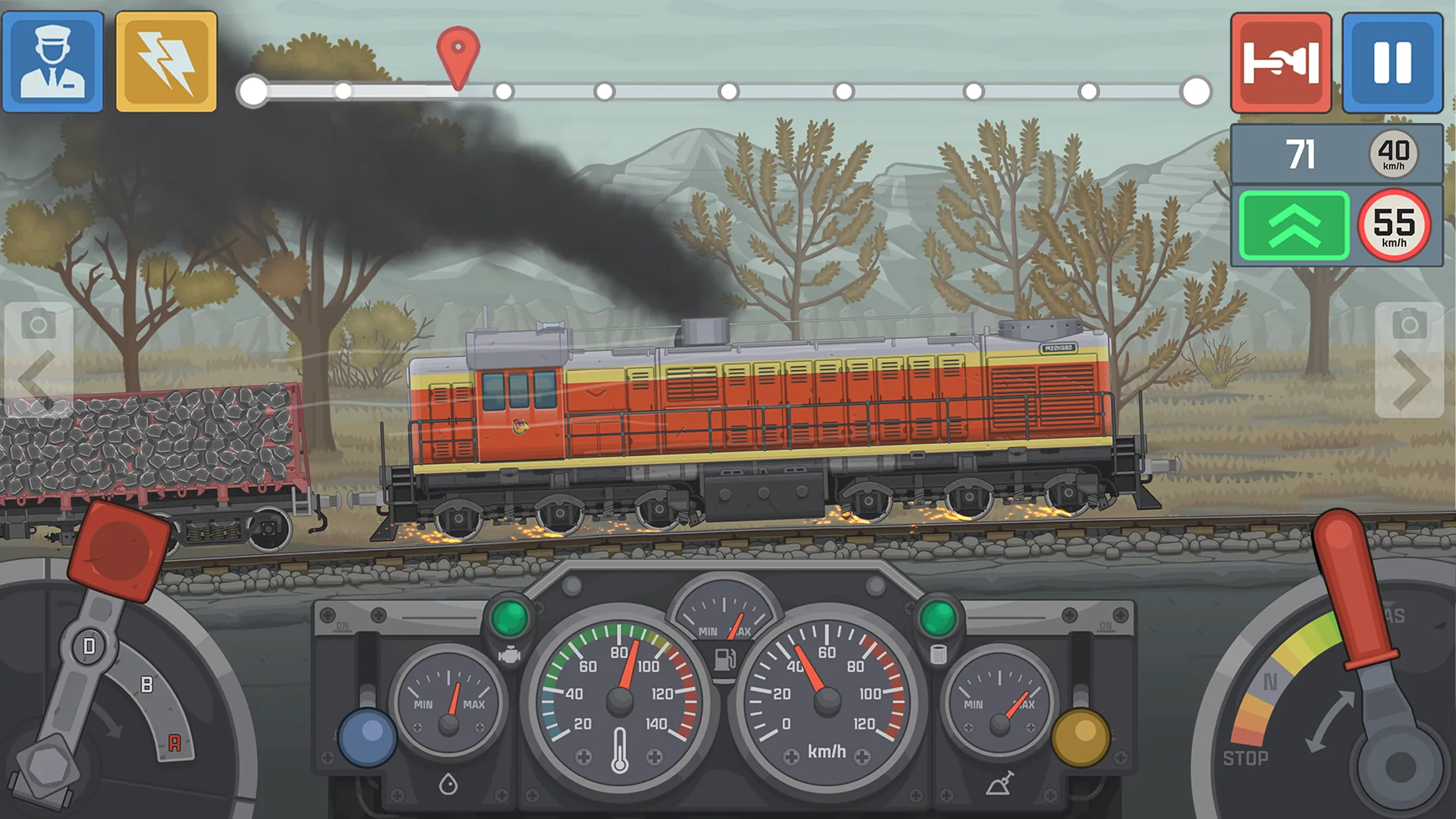 Train Simulator v0.7.4 APK Мод (Много денег) Screenshot 3 Train Simulator v0.7.4 APK Мод (Много денег) Screenshot 3