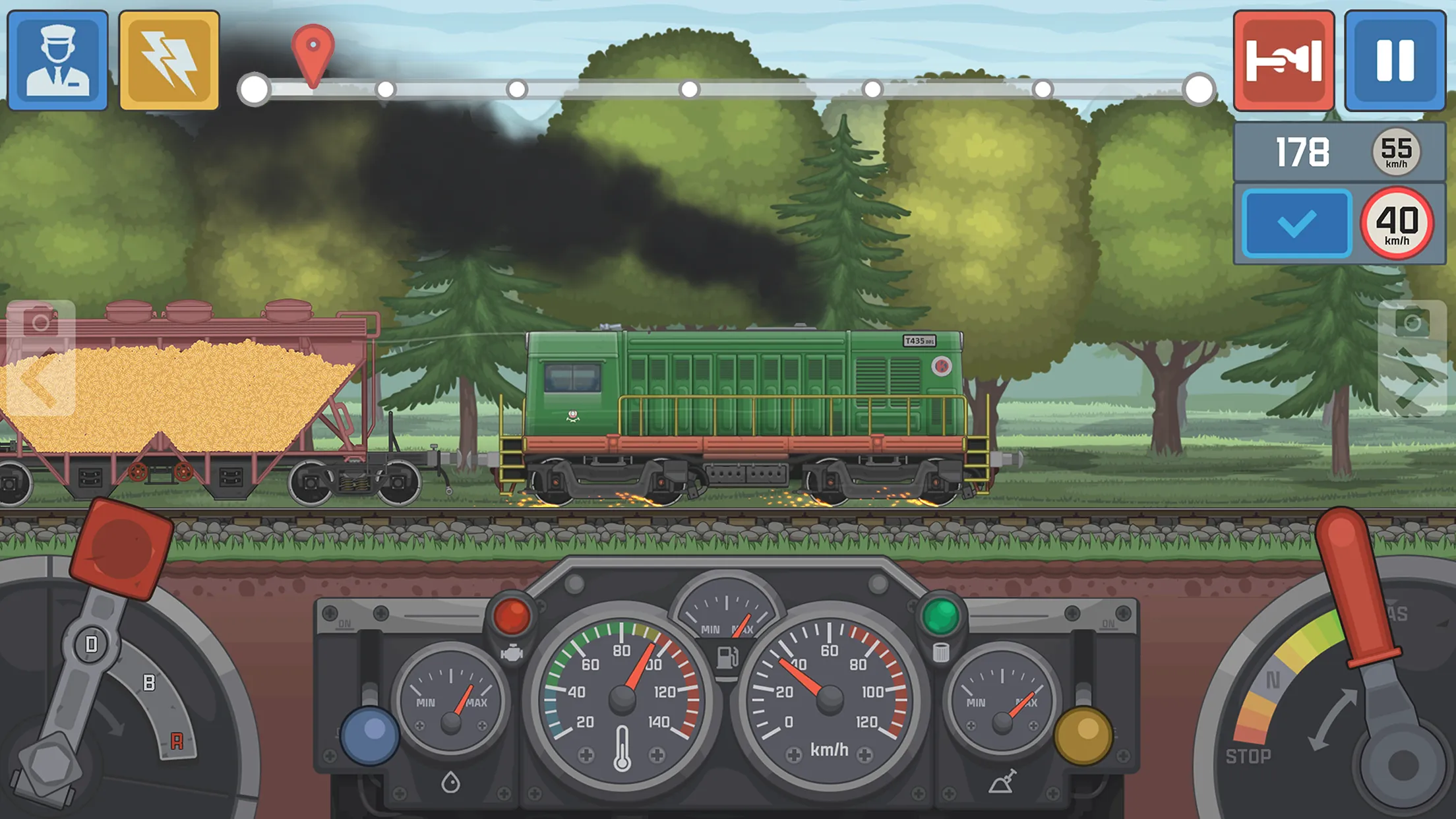 Train Simulator v0.7.4 APK Мод (Много денег) Screenshot 4 Train Simulator v0.7.4 APK Мод (Много денег) Screenshot 4