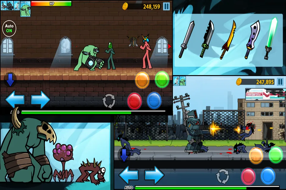Anger of Stick 4 [мод: много денег] Screenshot 4