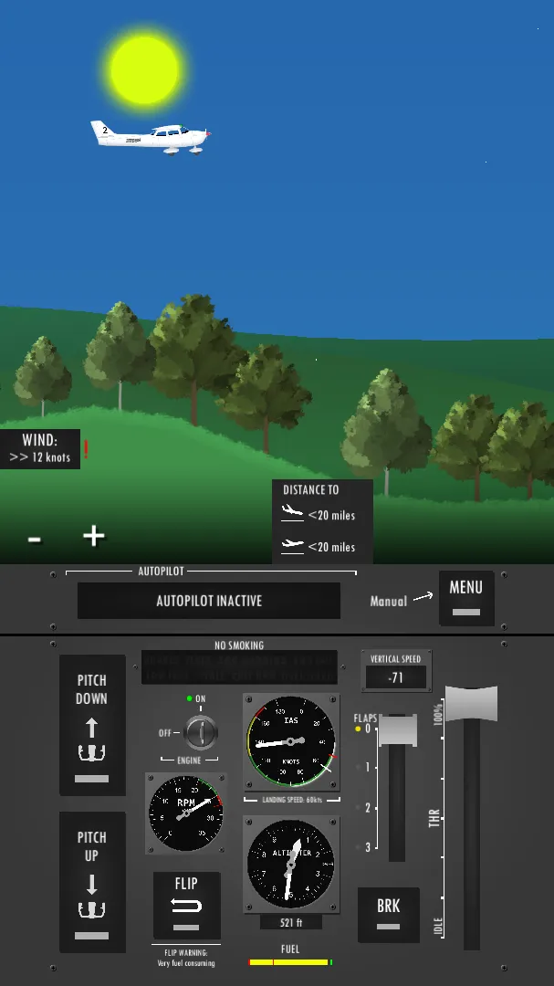 Симулятор полета 2d v2.10.1 APK Мод (Много денег) Screenshot 2