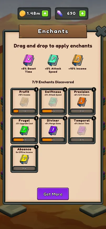 Merge Monsters [мод: бесплатные улучшения] Screenshot 5