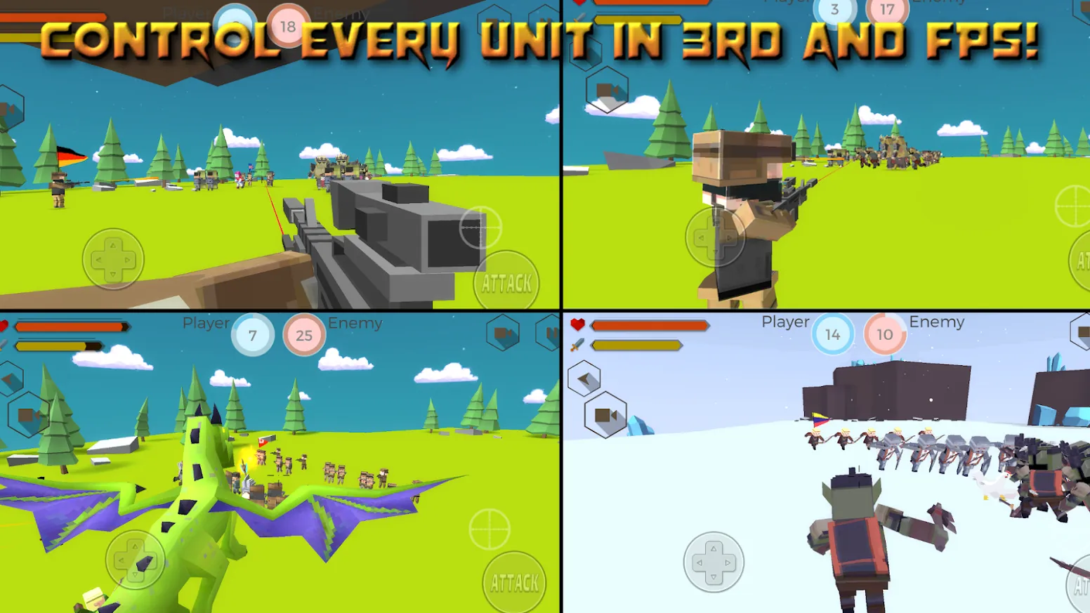 Tactical Battle Simulator [мод: бесплатные покупки] Screenshot 1
