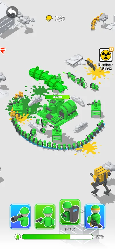 Toy Army: Draw Defense [мод: много денег] Screenshot 2