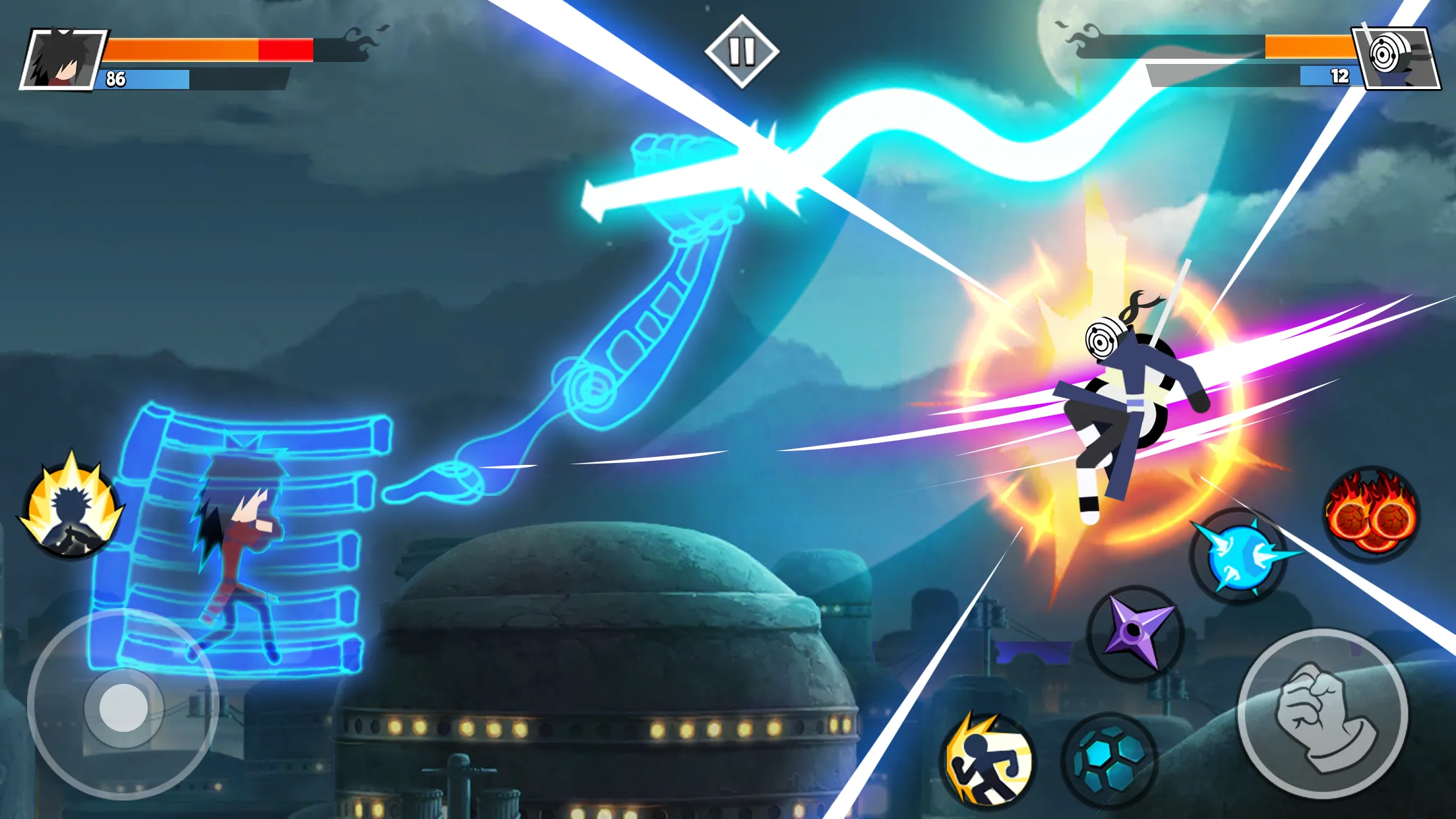 Stickman Shinobi: Ninja Fight v7.4 APK Мод (Меню, Много денег) Screenshot 3 Stickman Shinobi: Ninja Fight v7.4 APK Мод (Меню, Много денег) Screenshot 3