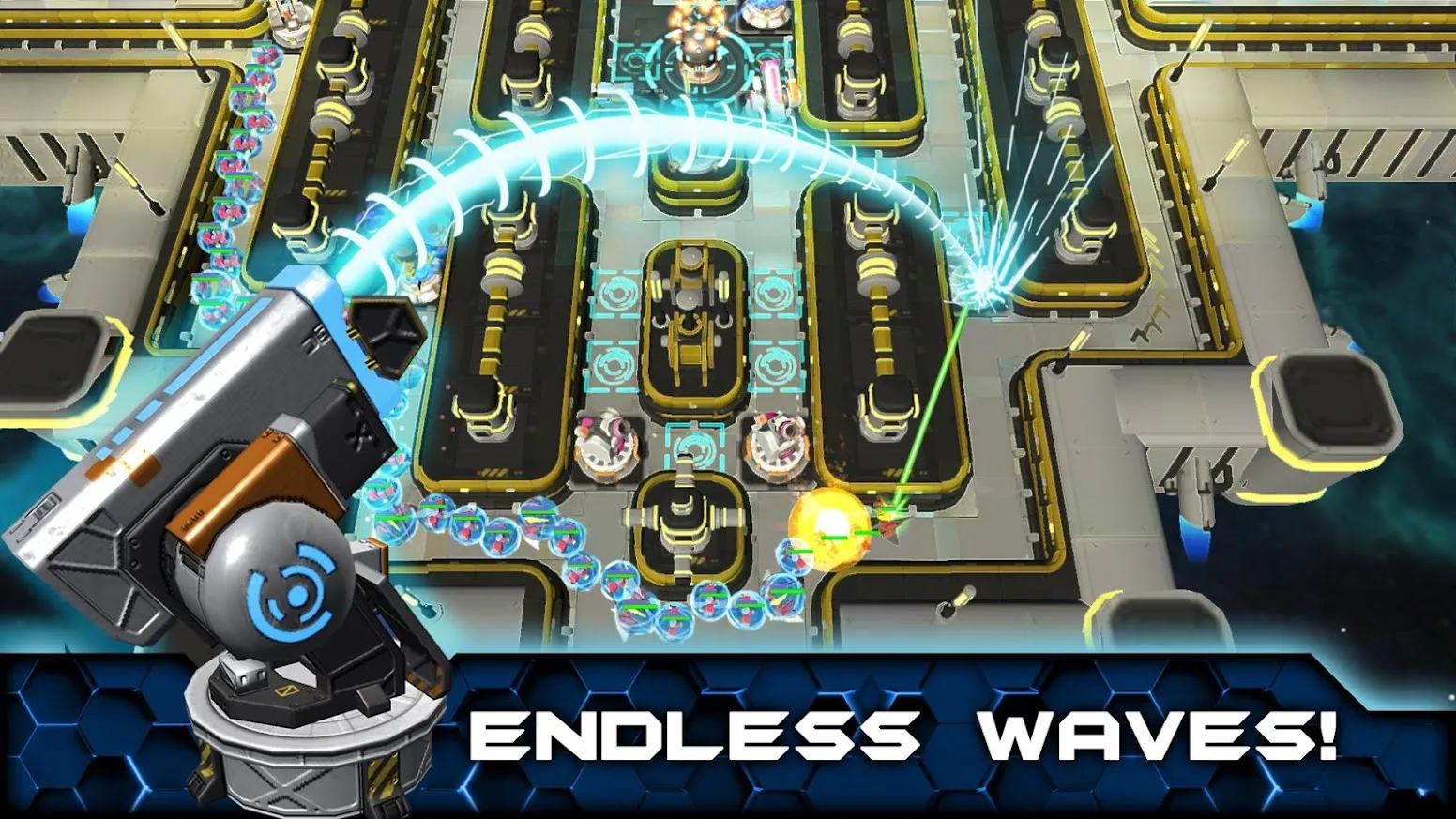Sci-Fi Tower Defense Module TD  [мод: много башень] Screenshot 1